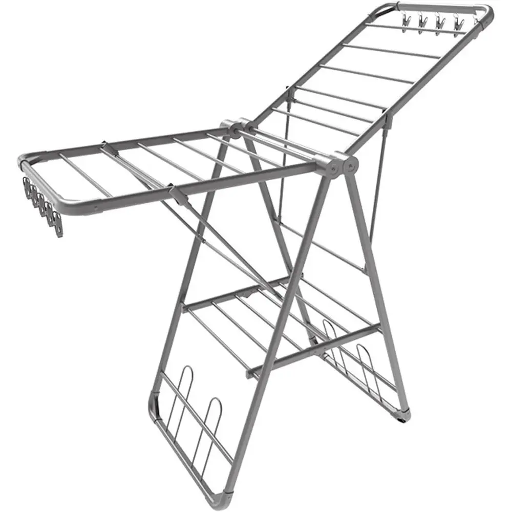 Portable 3-Tier Clothes Drying Rack, Outdoor/Indoor Laundry Hanger, Foldable & Adjustable (180cm)
Portable 3-Tier Clothes Drying Rack, Outdoor/Indoor Laundry Hanger, Foldable & Adjustable (180cm)