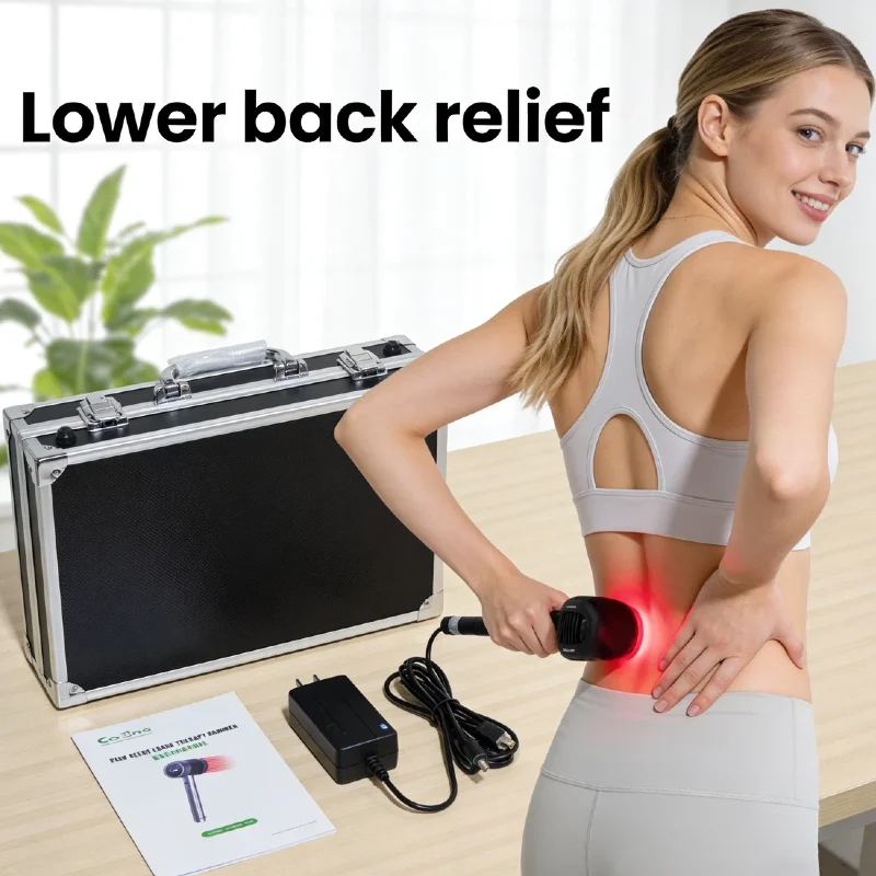 Professional Cold Laser Physiotherapy Machine 650nm 808nm, for Chronic Pain Relief Osteoarthritis Frozen Shoulder Treatment
Professional Cold Laser Physiotherapy Machine 650nm 808nm, for Chronic Pain Relief Osteoarthritis Frozen Shoulder Treatment