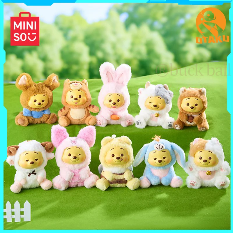 Miniso Winnie The Pooh Naughty Party Vinyl Plush Blind Box Pooh Bear Pendant Mystery Box Surprise Toy Cute Doll Decoration Gifts
Miniso Winnie The Pooh Naughty Party Vinyl Plush Blind Box Pooh Bear Pendant Mystery Box Surprise Toy Cute Doll Decoration Gifts