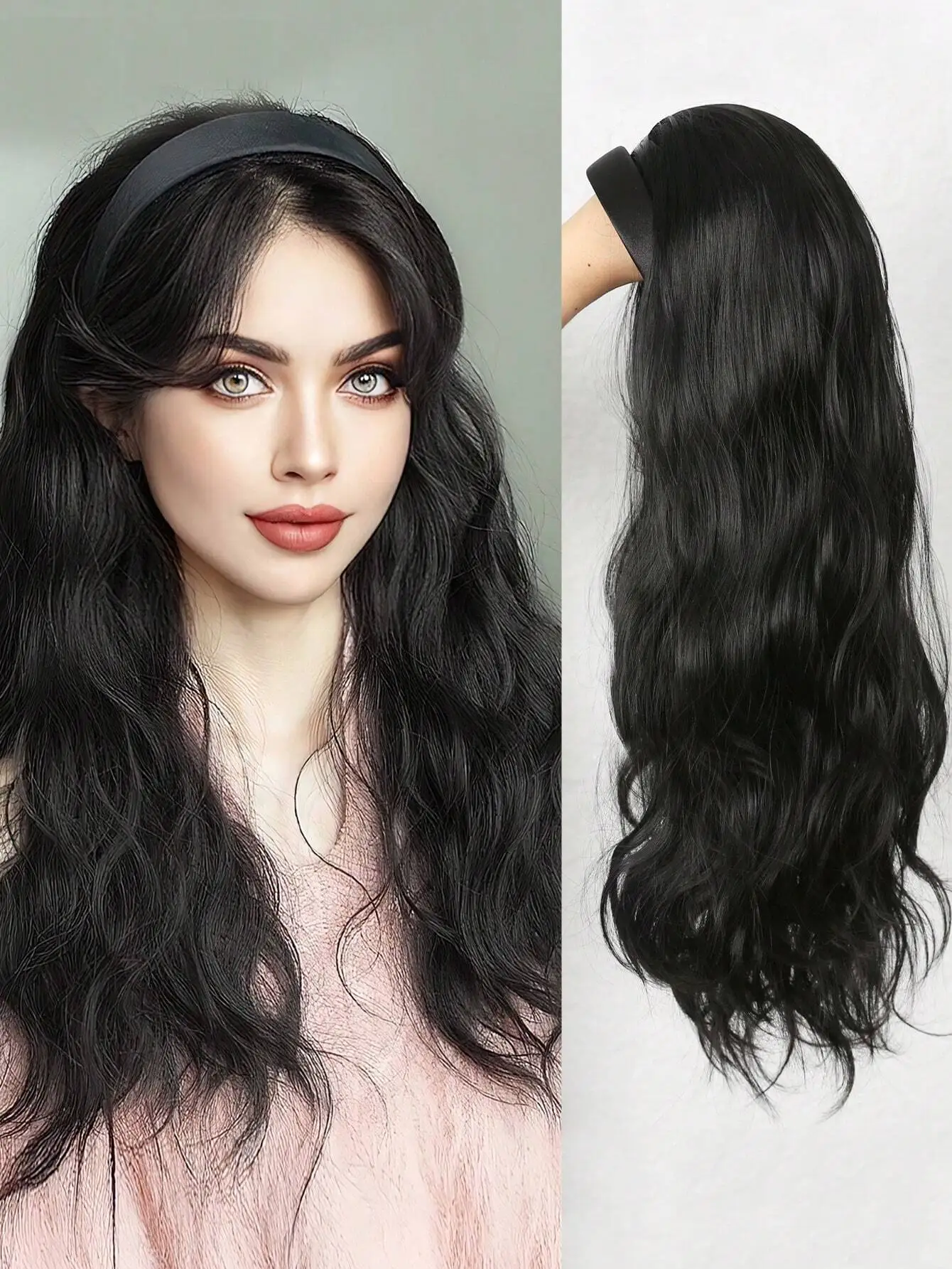 Free Shipping on Orders Over $2922 Inch Long Curly Wig, Detachable Headband, Brown Synthetic Fiber Wig, Natural Straight Hair, Half Wig
Free Shipping on Orders Over $2922 Inch Long Curly Wig, Detachable Headband, Brown Synthetic Fiber Wig, Natural Straight Hair, Half Wig