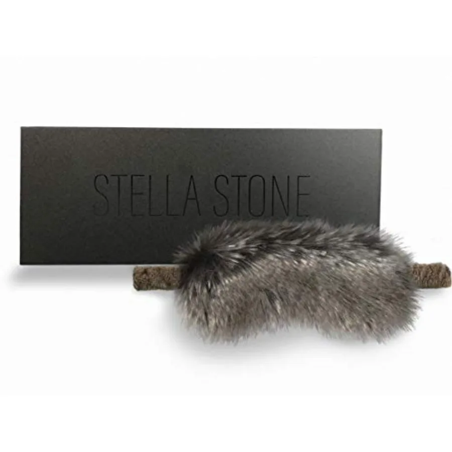 Stella Stone Faux Fur Sleep Mask
Stella Stone Faux Fur Sleep Mask
