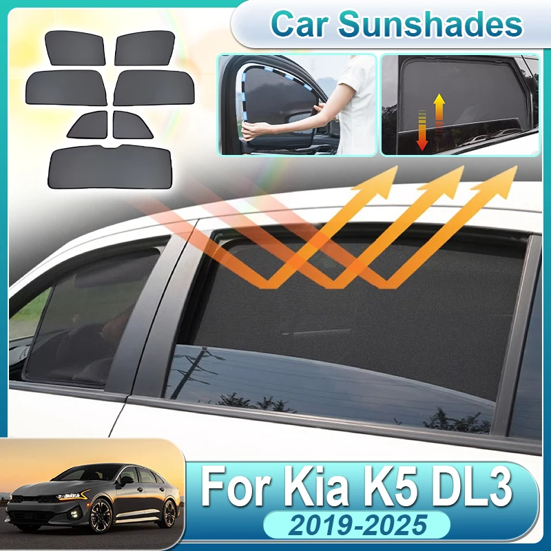 For Kia K5 2021 2019-2025 DL3 Car Side Window Mesh Sun Visor Covers Frame Curtain Net Mesh Sunshade Protections Auto Accessories
For Kia K5 2021 2019-2025 DL3 Car Side Window Mesh Sun Visor Covers Frame Curtain Net Mesh Sunshade Protections Auto Accessories