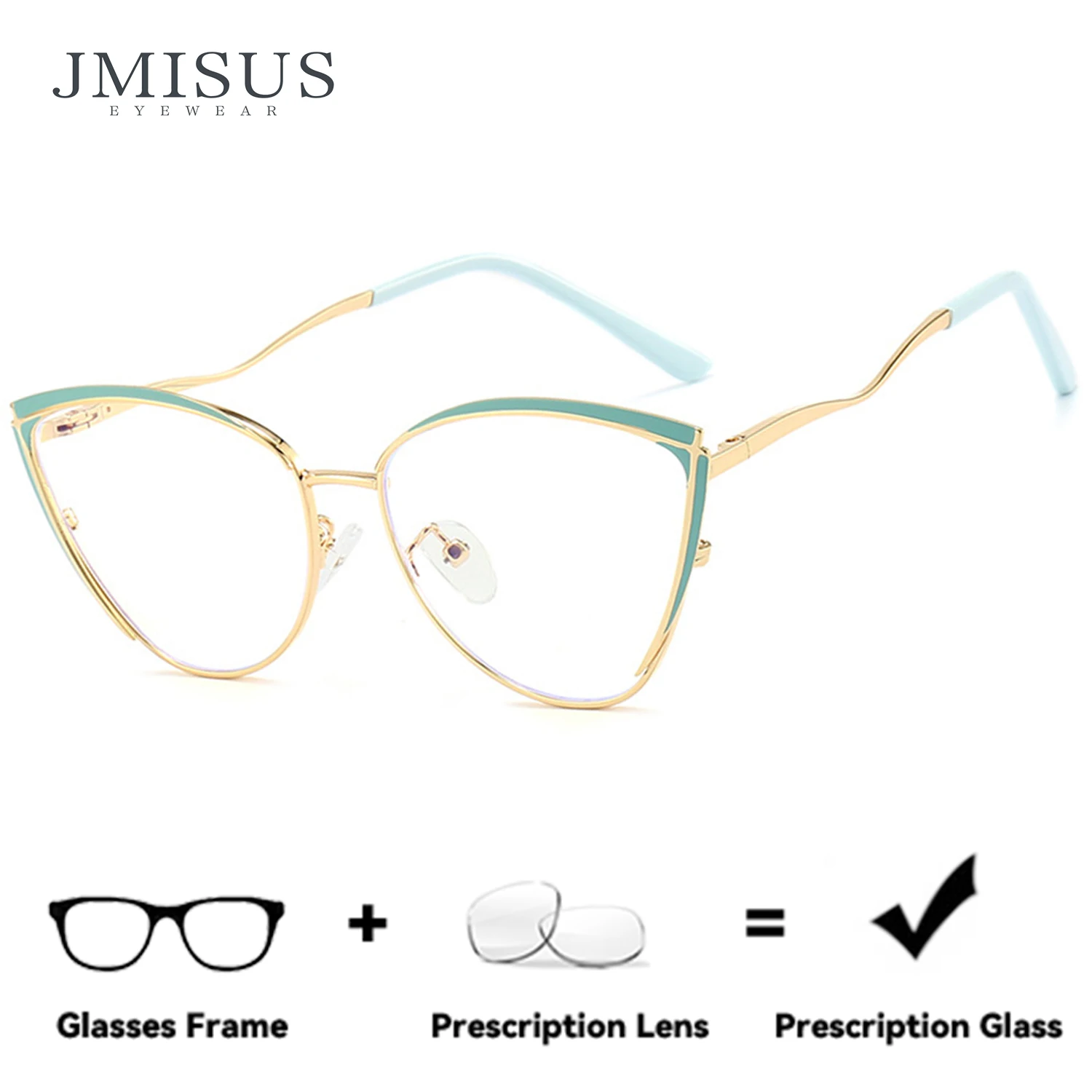 JMISUS High-Quality Metal Cat Eye Myopia Glasses for Woman Anti-Blue Light Photochromic Grey Butterfly Optical Eyeglasses
JMISUS High-Quality Metal Cat Eye Myopia Glasses for Woman Anti-Blue Light Photochromic Grey Butterfly Optical Eyeglasses