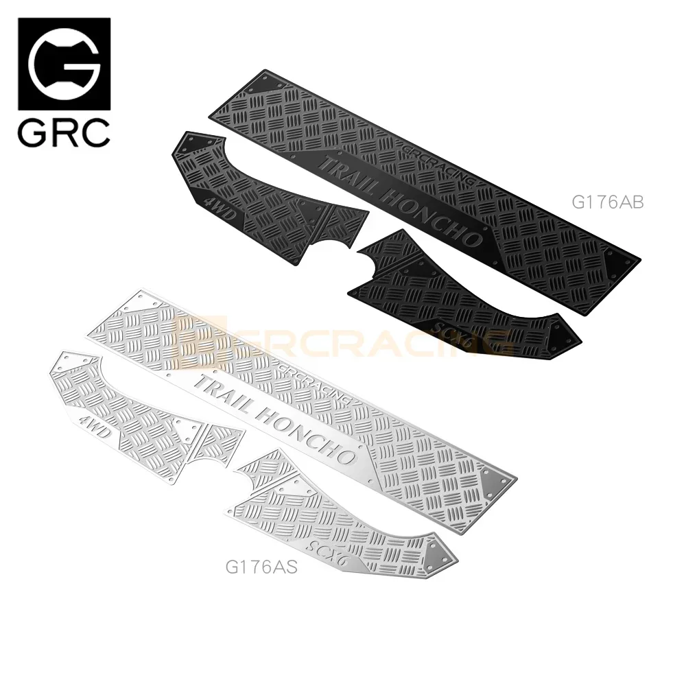 GRC 1/6 алмазные декоративные листы из нержавеющей стали, защитные детали для обновления переднего бампера Axial SCX6 Honcho # G176A
GRC 1/6 алмазные декоративные листы из нержавеющей стали, защитные детали для обновления переднего бампера Axial SCX6 Honcho # G176A