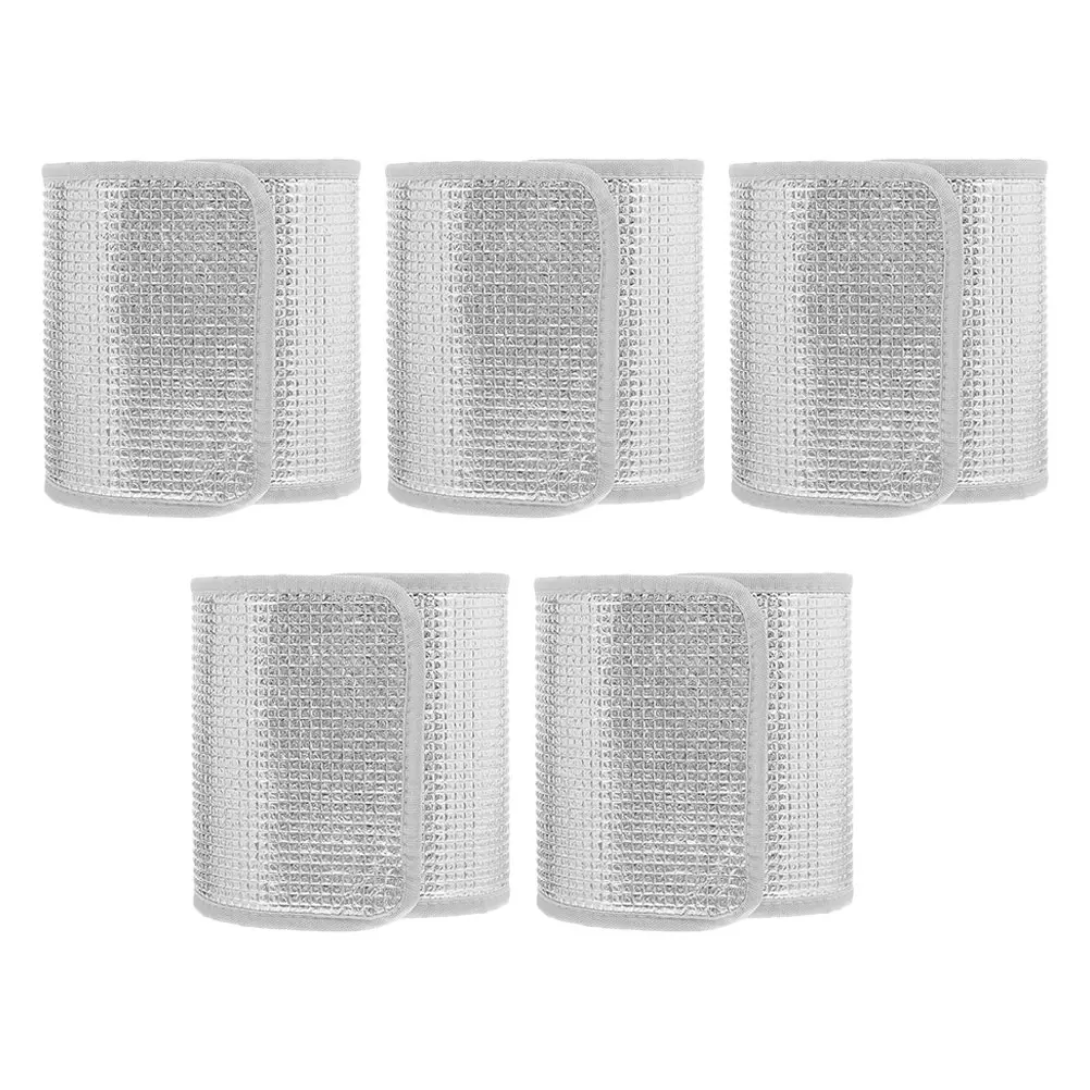 5Pcs Reusable Plant Pot Thermal Cover Double Sided Aluminum Foil Insulation Winter Freeze Protection for Outdoor Flower Pots
5Pcs Reusable Plant Pot Thermal Cover Double Sided Aluminum Foil Insulation Winter Freeze Protection for Outdoor Flower Pots