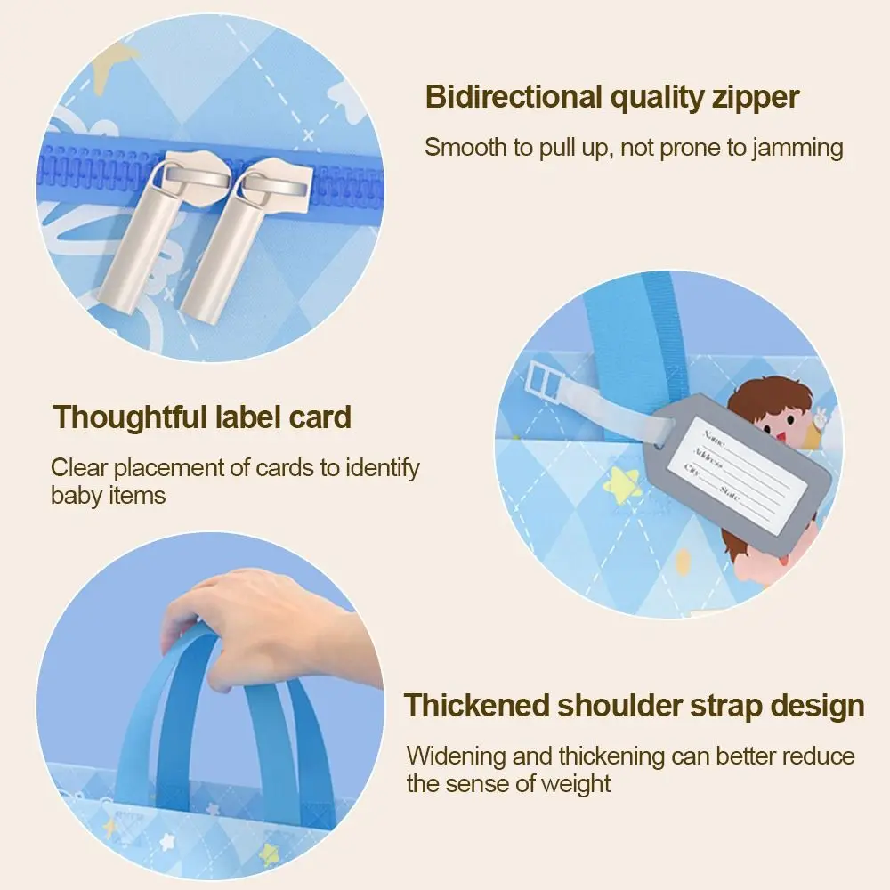 Cartoon Print Kindergarten Quilt Storage Bag Oxford Cloth Large Capacity Clothes Packing Bag Multi-Purpose Foldable
Cartoon Print Kindergarten Quilt Storage Bag Oxford Cloth Large Capacity Clothes Packing Bag Multi-Purpose Foldable