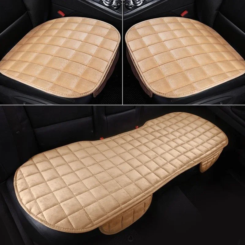 Winter Car Seat Cover Front Rear Seat Cover Flocking Cloth Anti-slip Chair Seat Breathable Pad Warm Seat Cover for Cars Full Set
Winter Car Seat Cover Front Rear Seat Cover Flocking Cloth Anti-slip Chair Seat Breathable Pad Warm Seat Cover for Cars Full Set