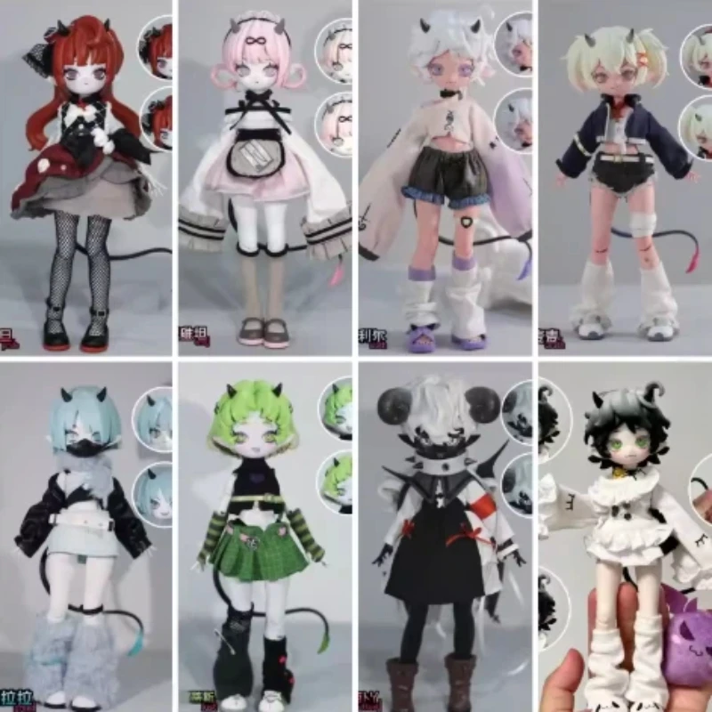 Cooze Bjd Devils Horns 1/8 Scale Movable Doll Ornament Blind Box Creative Desktop Collection Toys With Exquisite Joint Mobility
Cooze Bjd Devils Horns 1/8 Scale Movable Doll Ornament Blind Box Creative Desktop Collection Toys With Exquisite Joint Mobility