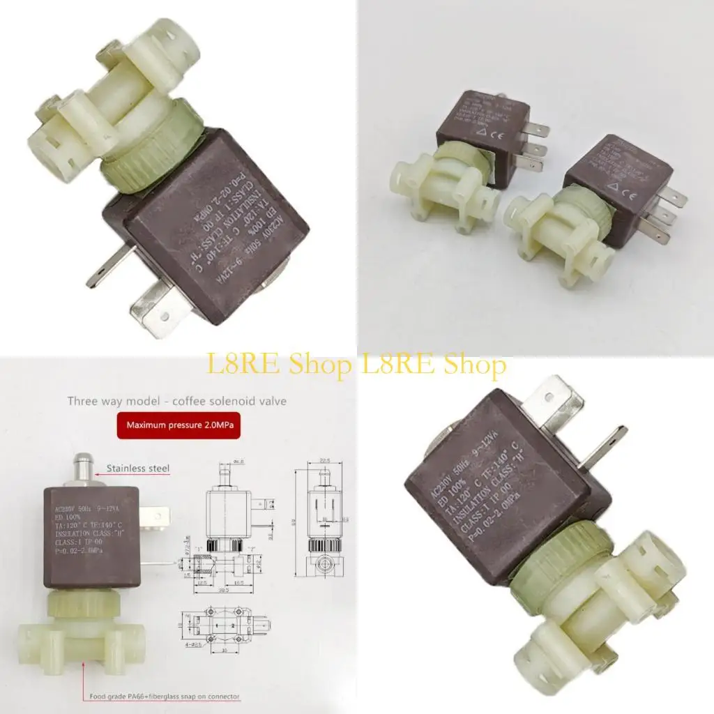 L8RE Electromagnetic Control Valves Suitable for Coffee Machines Steam Management
L8RE Electromagnetic Control Valves Suitable for Coffee Machines Steam Management