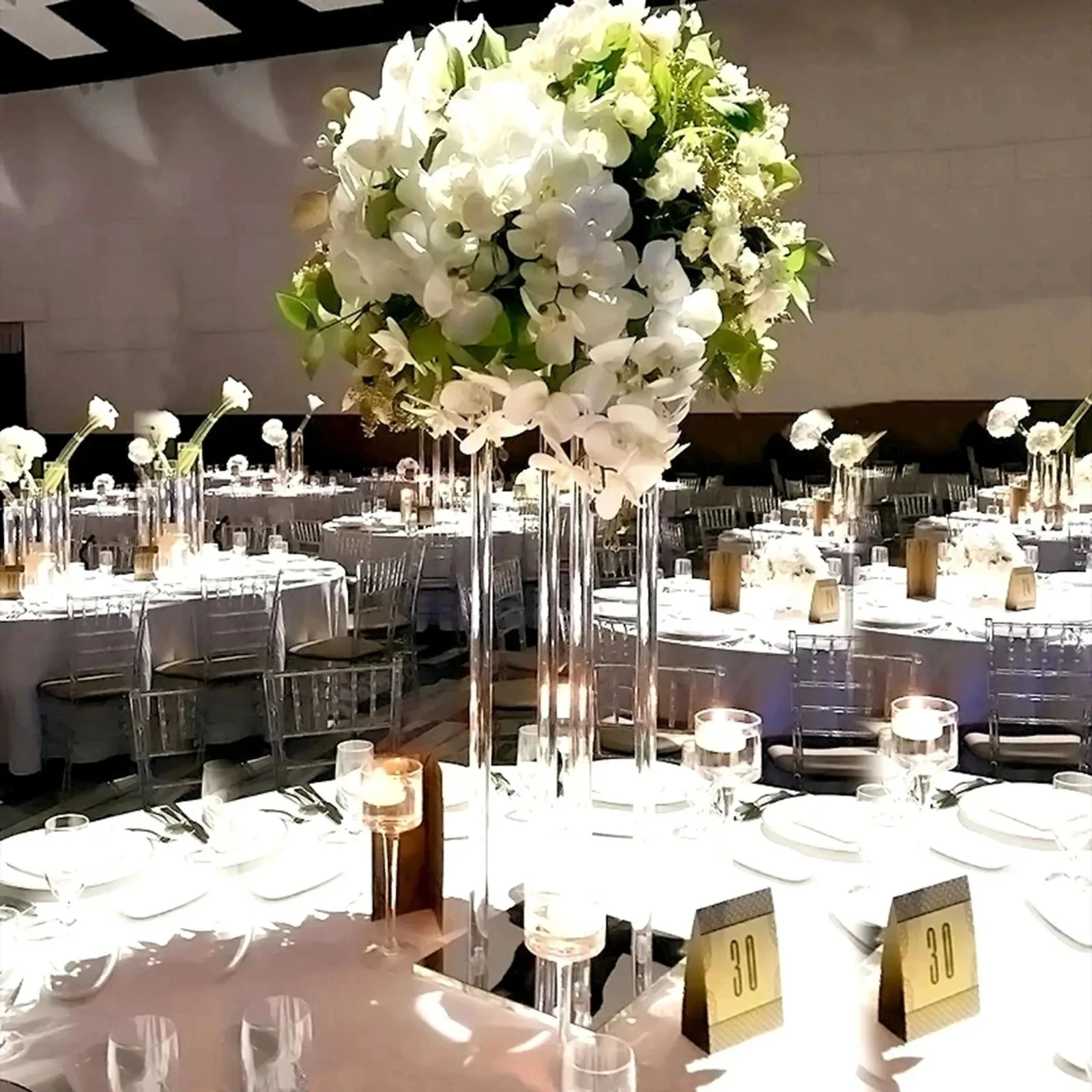 Clear Acrylic Flower Vase, Table Centerpiece, Marriage, Modern, Vintage Floral Stand, Wedding Decorations,10 Sets per Lot
Clear Acrylic Flower Vase, Table Centerpiece, Marriage, Modern, Vintage Floral Stand, Wedding Decorations,10 Sets per Lot