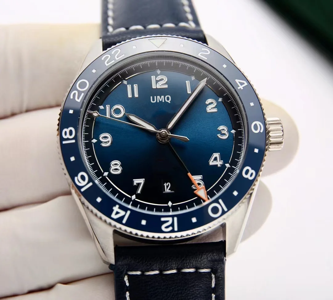 2024 Men's fully automatic mechanical watch gmt function. Two places time ceramic bezel 316 stainless steel case.
2024 Men's fully automatic mechanical watch gmt function. Two places time ceramic bezel 316 stainless steel case.