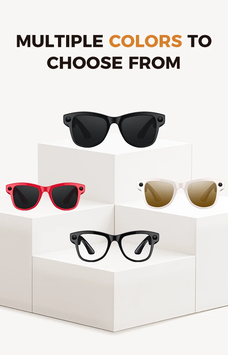 2026 New AI Smart Glasses, 4K HD Built-in Camera, Bluetooth Calling, Voice Assistant Control, Multifunctional Smart Eyeglasses
2026 New AI Smart Glasses, 4K HD Built-in Camera, Bluetooth Calling, Voice Assistant Control, Multifunctional Smart Eyeglasses