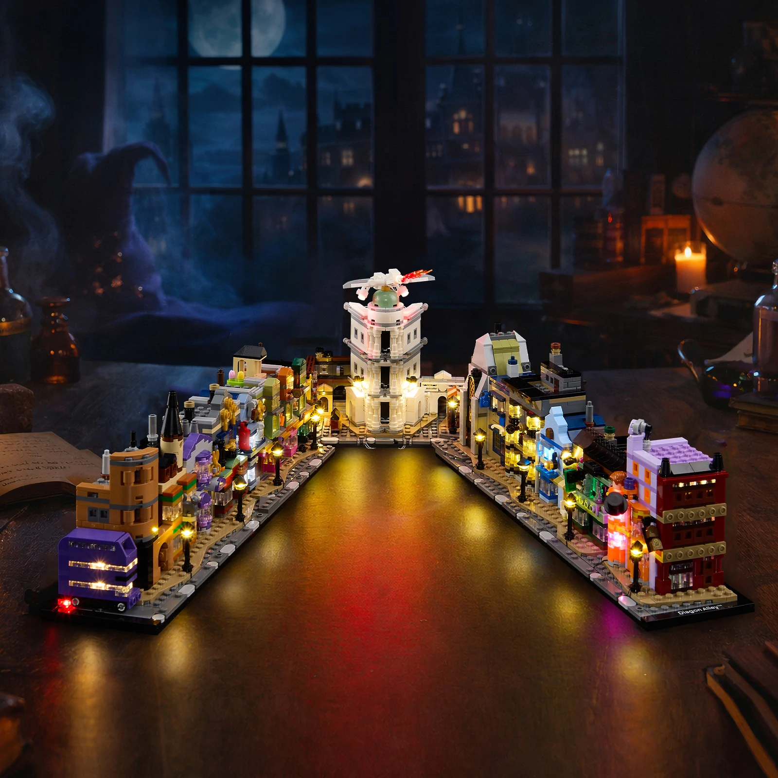 No Model LED Lighting Set Suitable for LEGO Diagon Alley Wizarding Shops 76444 (Excluding Building Blocks)
No Model LED Lighting Set Suitable for LEGO Diagon Alley Wizarding Shops 76444 (Excluding Building Blocks)