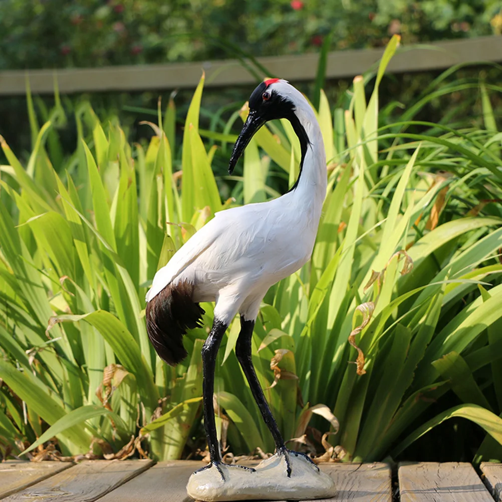 1PC Simulation Red Crown Crane Ornament Artificial Bird Decor Fake Bird Photo Props Desktop Adornment
1PC Simulation Red Crown Crane Ornament Artificial Bird Decor Fake Bird Photo Props Desktop Adornment