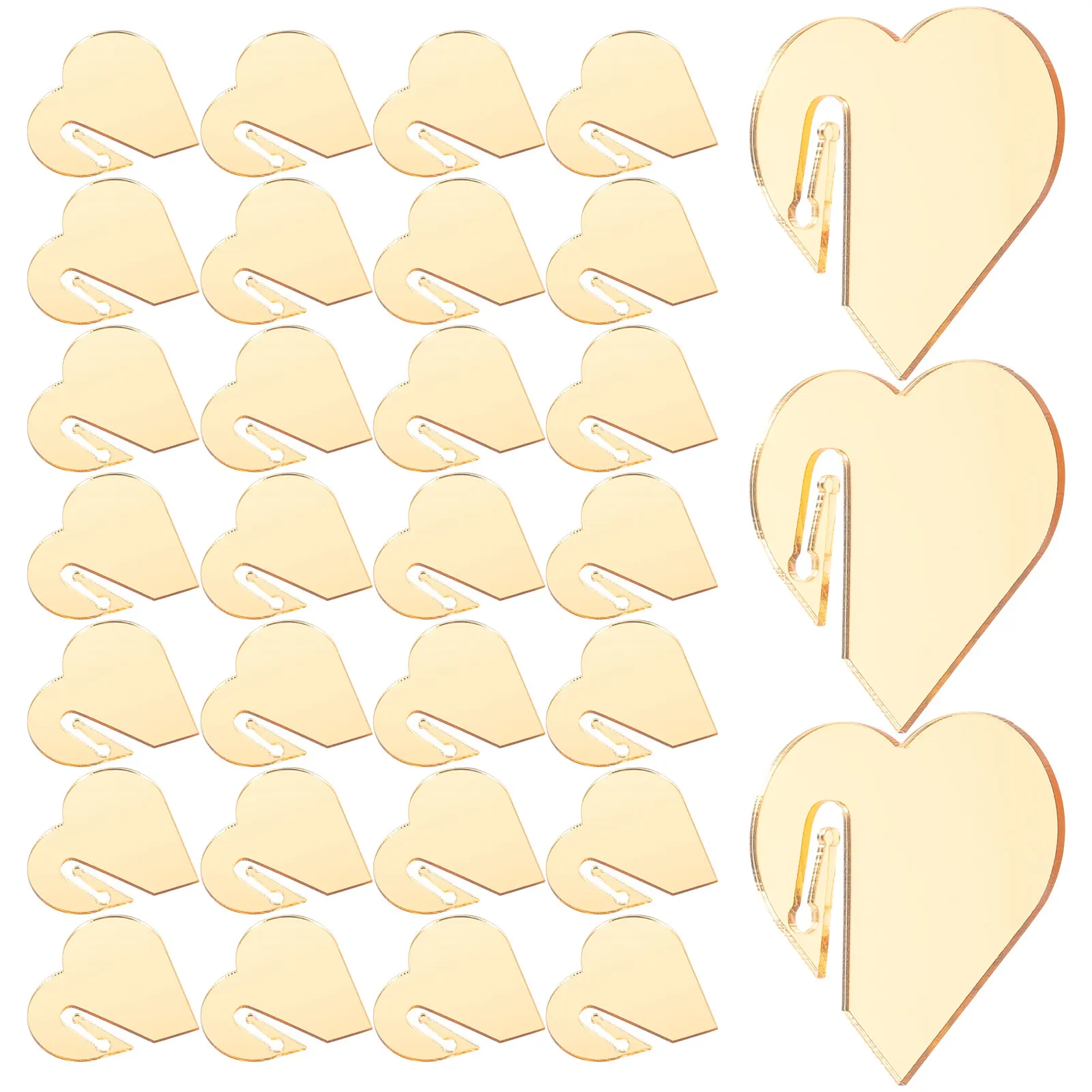 50 Pcs Acrylic Drink Markers Heart Shaped Tags Lightweight Party Supplies Reusable Decorative Charms Bar Home Kitchen
50 Pcs Acrylic Drink Markers Heart Shaped Tags Lightweight Party Supplies Reusable Decorative Charms Bar Home Kitchen