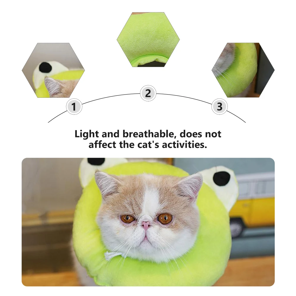 Cartoon Cat Anti Licking Recovery Collar Adjustable Breathable Pet Protective Collar For Cats Dogs Kitten Shield Sterilization
Cartoon Cat Anti Licking Recovery Collar Adjustable Breathable Pet Protective Collar For Cats Dogs Kitten Shield Sterilization