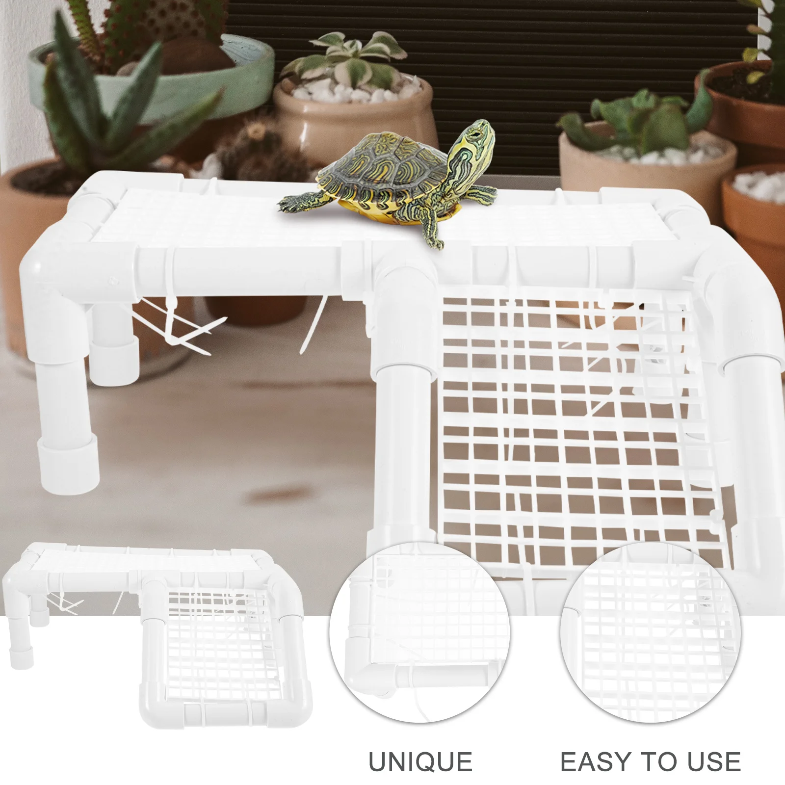 Plastic Turtle Basking Platform Durable Stable Fish Tank Aquarium Turtle Climbing Ramp Reptile Habitat Tank Accessories
Plastic Turtle Basking Platform Durable Stable Fish Tank Aquarium Turtle Climbing Ramp Reptile Habitat Tank Accessories