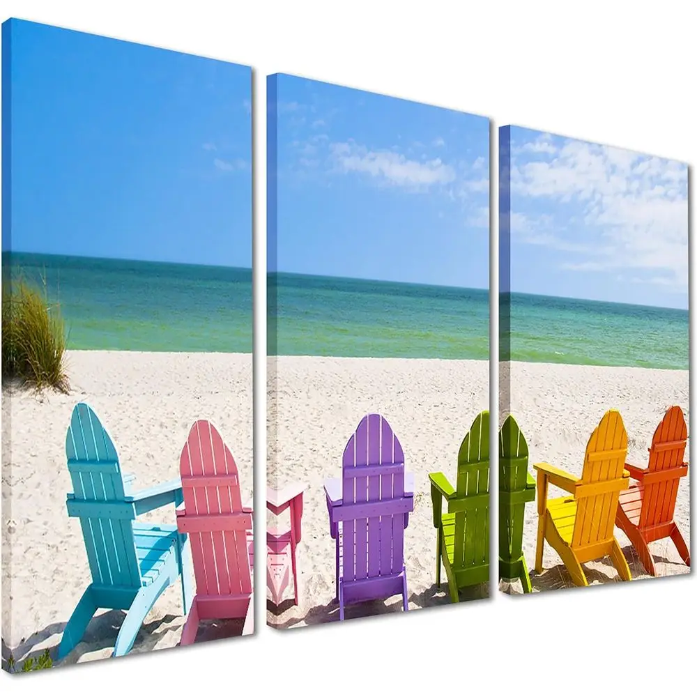 Adirondack Beach Chairs Seaside Canvas Art Print Photography
Adirondack Beach Chairs Seaside Canvas Art Print Photography