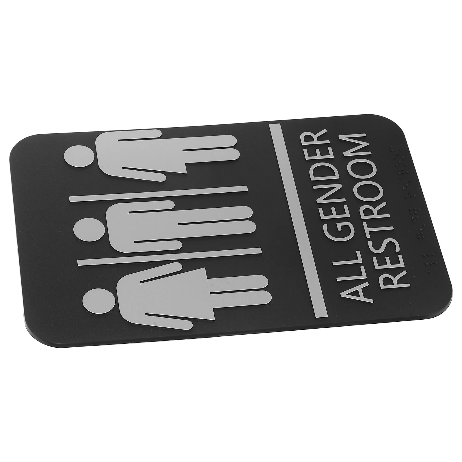 Braille Signage Doorplate Bathroom Signs ABS Easy Installation Public Restroom Guidance Clean Improvement Traffic Safety
Braille Signage Doorplate Bathroom Signs ABS Easy Installation Public Restroom Guidance Clean Improvement Traffic Safety