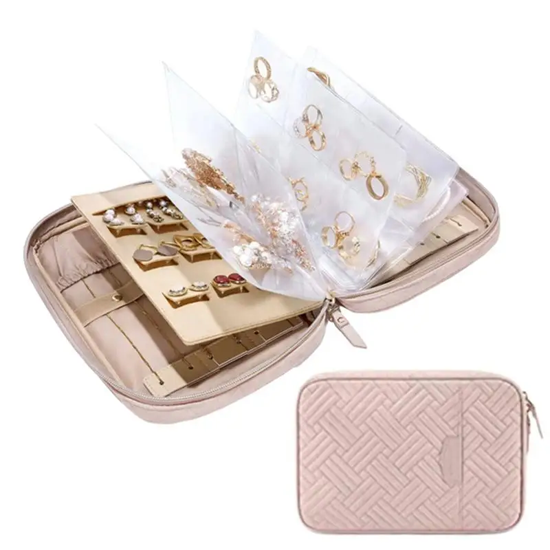 Jewelry Storage Ring Binder Portable Storage Bag Travel Jewelry Organizer Case Mother And Grandmother Earrings Bracelets supply
Jewelry Storage Ring Binder Portable Storage Bag Travel Jewelry Organizer Case Mother And Grandmother Earrings Bracelets supply
