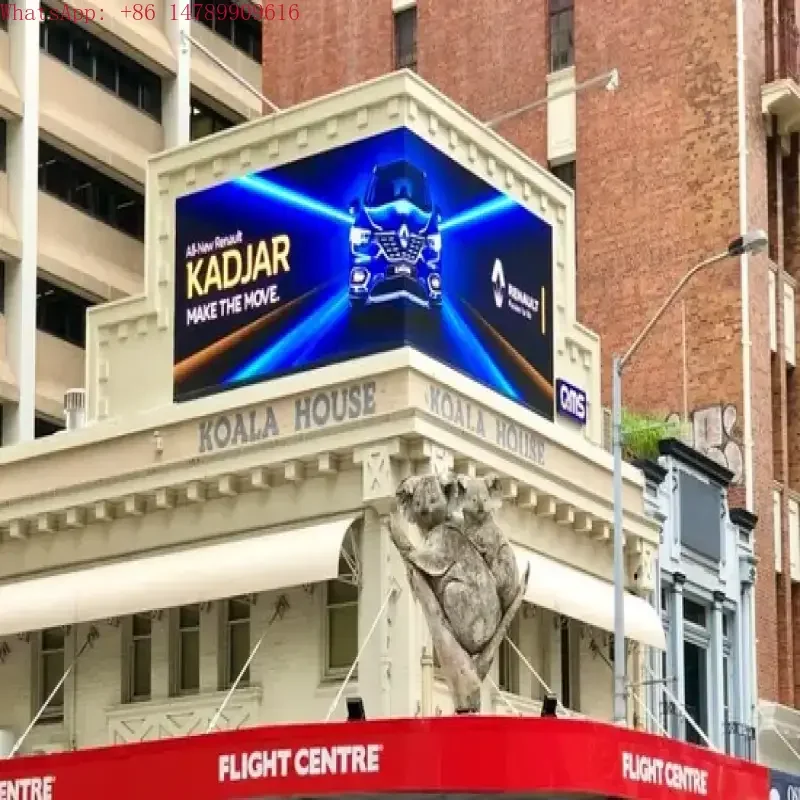 Waterproof Custom LED Display P3 Outdoor Fixed Advertising Display Front Maintenance RGB Sign Curve 90 Degrees Wall Screen
Waterproof Custom LED Display P3 Outdoor Fixed Advertising Display Front Maintenance RGB Sign Curve 90 Degrees Wall Screen