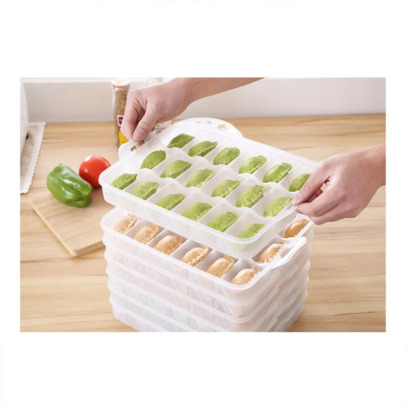 4 Layers Refrigerator Fresh Food Storage Container Microwave Safe Pp Material Dumpling Box Non-Toxic Heat Resistant Odor Proof
4 Layers Refrigerator Fresh Food Storage Container Microwave Safe Pp Material Dumpling Box Non-Toxic Heat Resistant Odor Proof