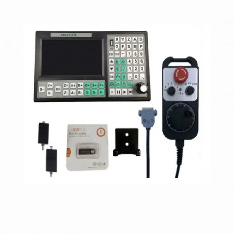 ANDUUK SMC5-5-N-N 5 Axis 6 Axis CNC Offline Controller Group 500KHz Motion Control System Emergency Stop Handwheel
ANDUUK SMC5-5-N-N 5 Axis 6 Axis CNC Offline Controller Group 500KHz Motion Control System Emergency Stop Handwheel