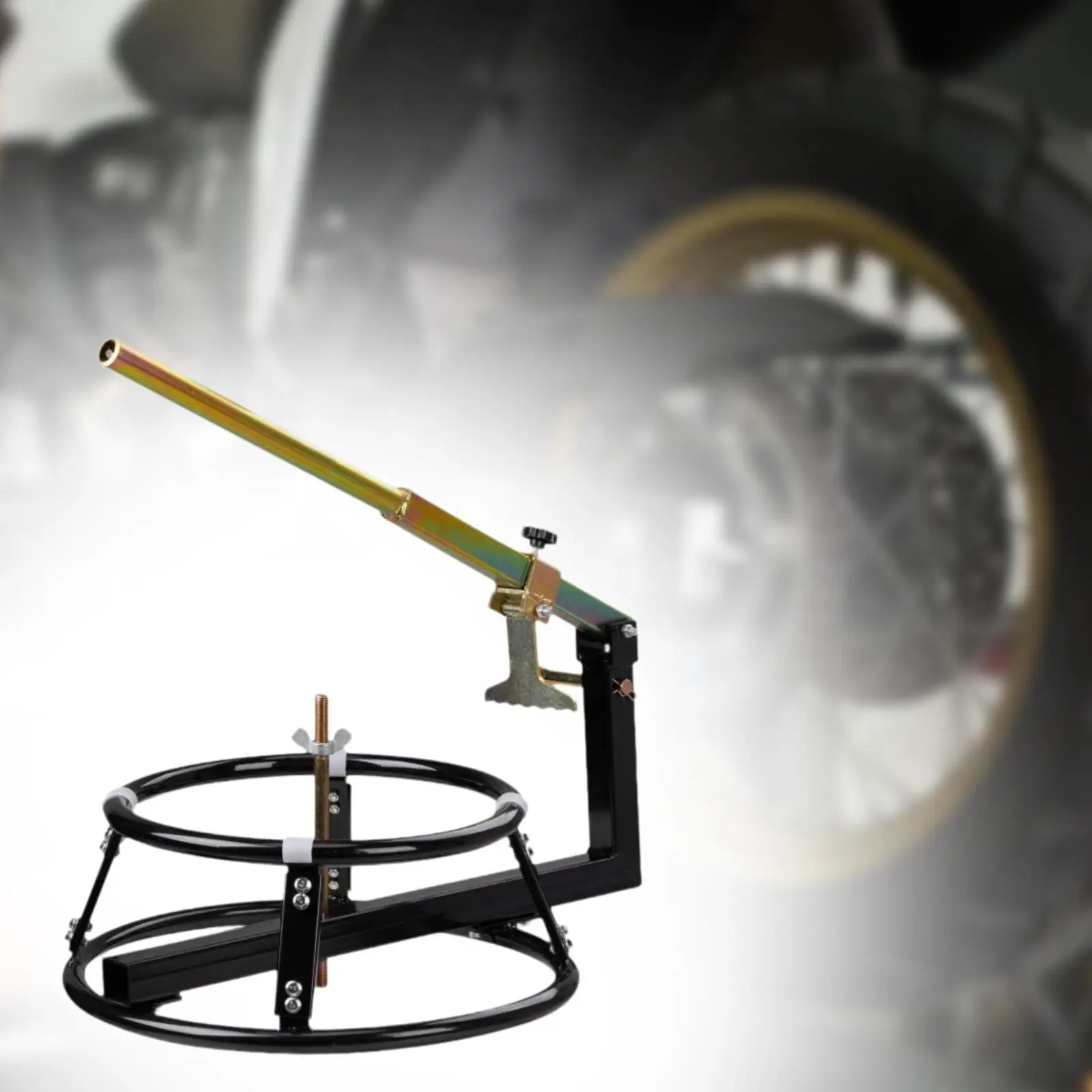 Motorcycle Tire Change Stand Easy Installation with Base Repair Tool Replaces Spare Parts Bead Breaker Dirt Bike Changing Mount
Motorcycle Tire Change Stand Easy Installation with Base Repair Tool Replaces Spare Parts Bead Breaker Dirt Bike Changing Mount