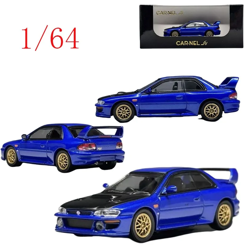 KYOSHO Diecast 1/64 Scale Subaru Impreza 22B-STI Version 1998 Bule (carbon Fiber Bonnet) Alloy Car Model Toys for Boys Gift
KYOSHO Diecast 1/64 Scale Subaru Impreza 22B-STI Version 1998 Bule (carbon Fiber Bonnet) Alloy Car Model Toys for Boys Gift