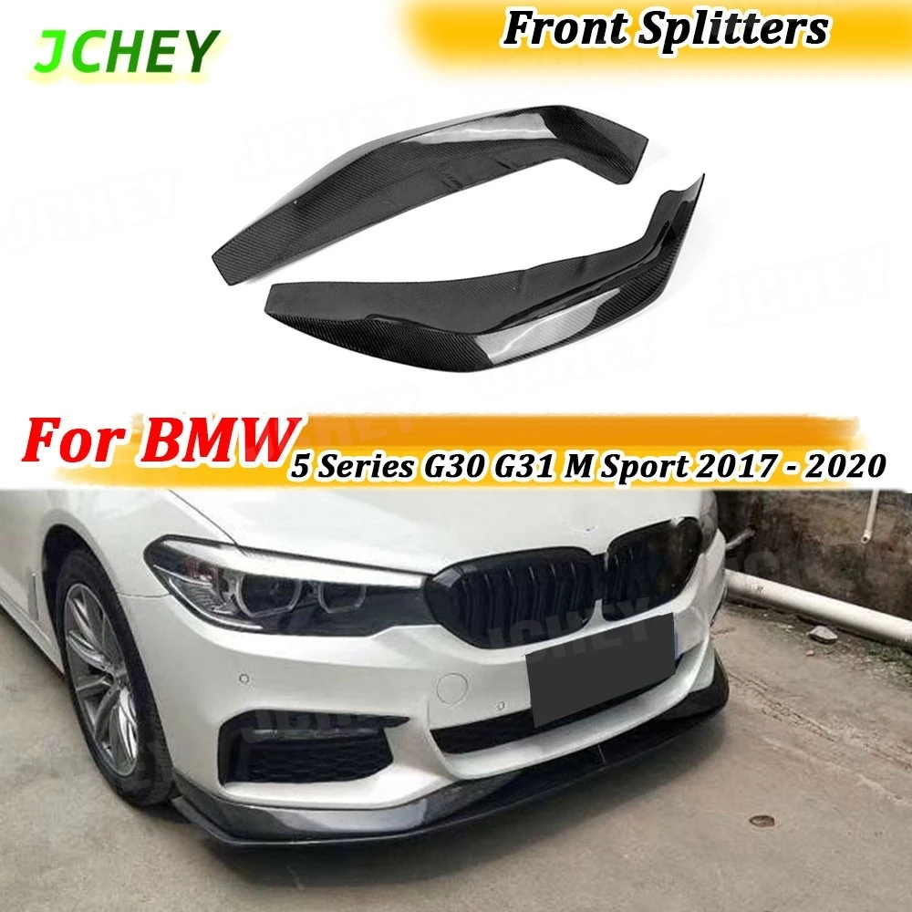 JCHEY 2Pcs/Set Carbon Fiber Front Bumper Lip Splitters for BMW 5 Series G30 G31 M Sport 2017 - 2020 Front Bumper Lip Splitters
JCHEY 2Pcs/Set Carbon Fiber Front Bumper Lip Splitters for BMW 5 Series G30 G31 M Sport 2017 - 2020 Front Bumper Lip Splitters