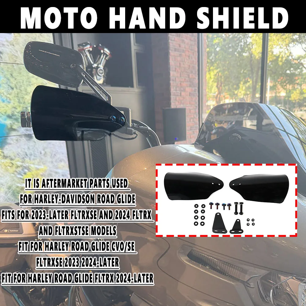 NEW For Harley 2023 TOURING CVO Road Glide FLTRXSE Motorcycle Acccessory Handguard Wind Shutter Contains Five Colors
NEW For Harley 2023 TOURING CVO Road Glide FLTRXSE Motorcycle Acccessory Handguard Wind Shutter Contains Five Colors
