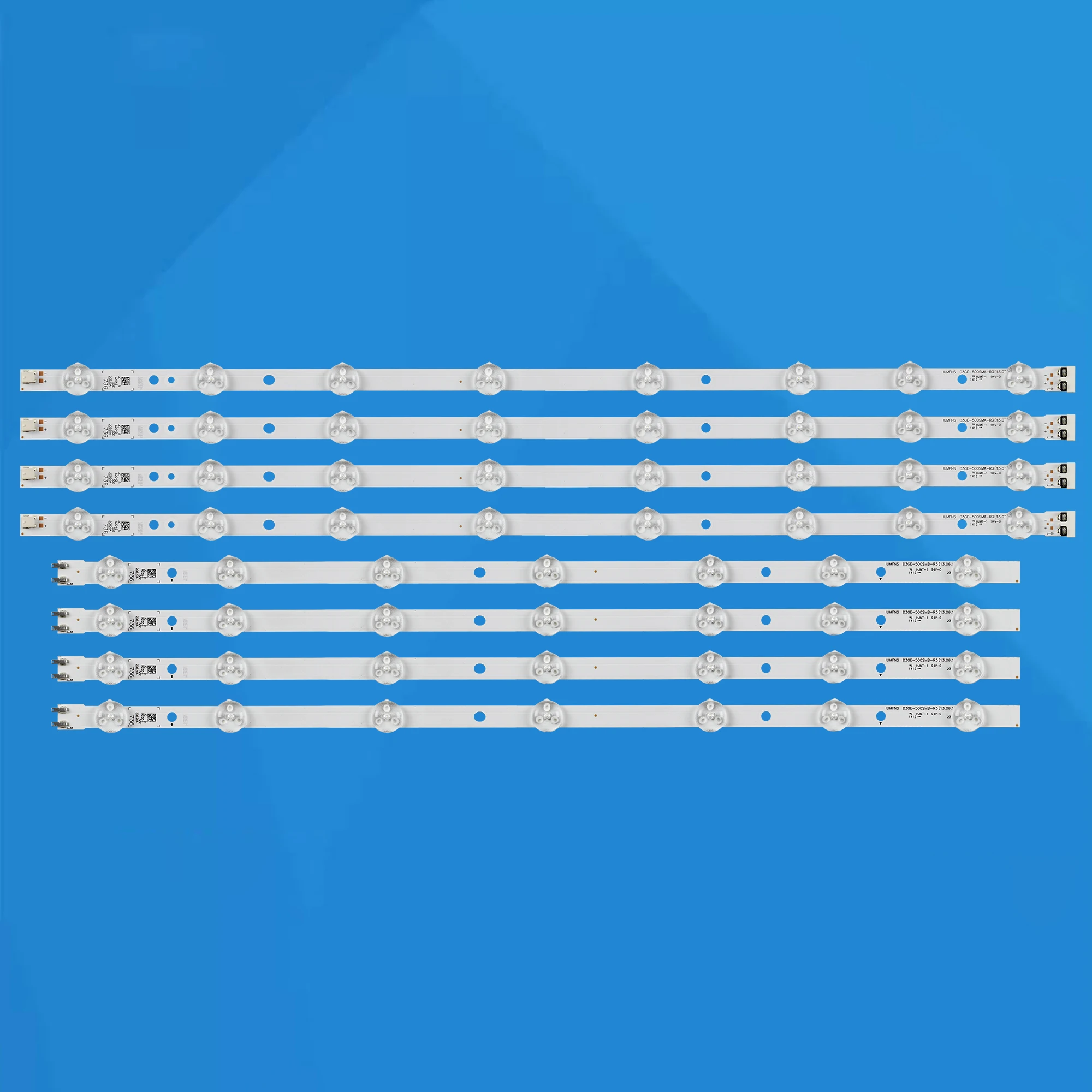 8pcs LED bar for Samsung UN50H5030 UN50J6200 UN50H5303 UN50H5203 UN50H6201 UN50EH5000 UN50EH5300 UN50H6203 UN50H6201AF UN50H5000
8pcs LED bar for Samsung UN50H5030 UN50J6200 UN50H5303 UN50H5203 UN50H6201 UN50EH5000 UN50EH5300 UN50H6203 UN50H6201AF UN50H5000