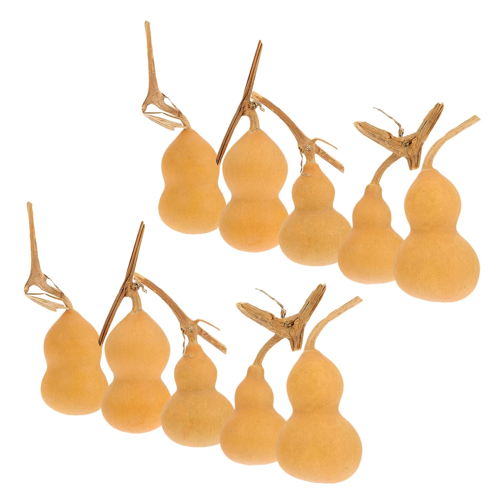 10 Pcs Mini Gourd Ornaments 4 6cm Natural Crafts Decorative Home Office Party Auspicious Symbol Prosperity Joy
10 Pcs Mini Gourd Ornaments 4 6cm Natural Crafts Decorative Home Office Party Auspicious Symbol Prosperity Joy