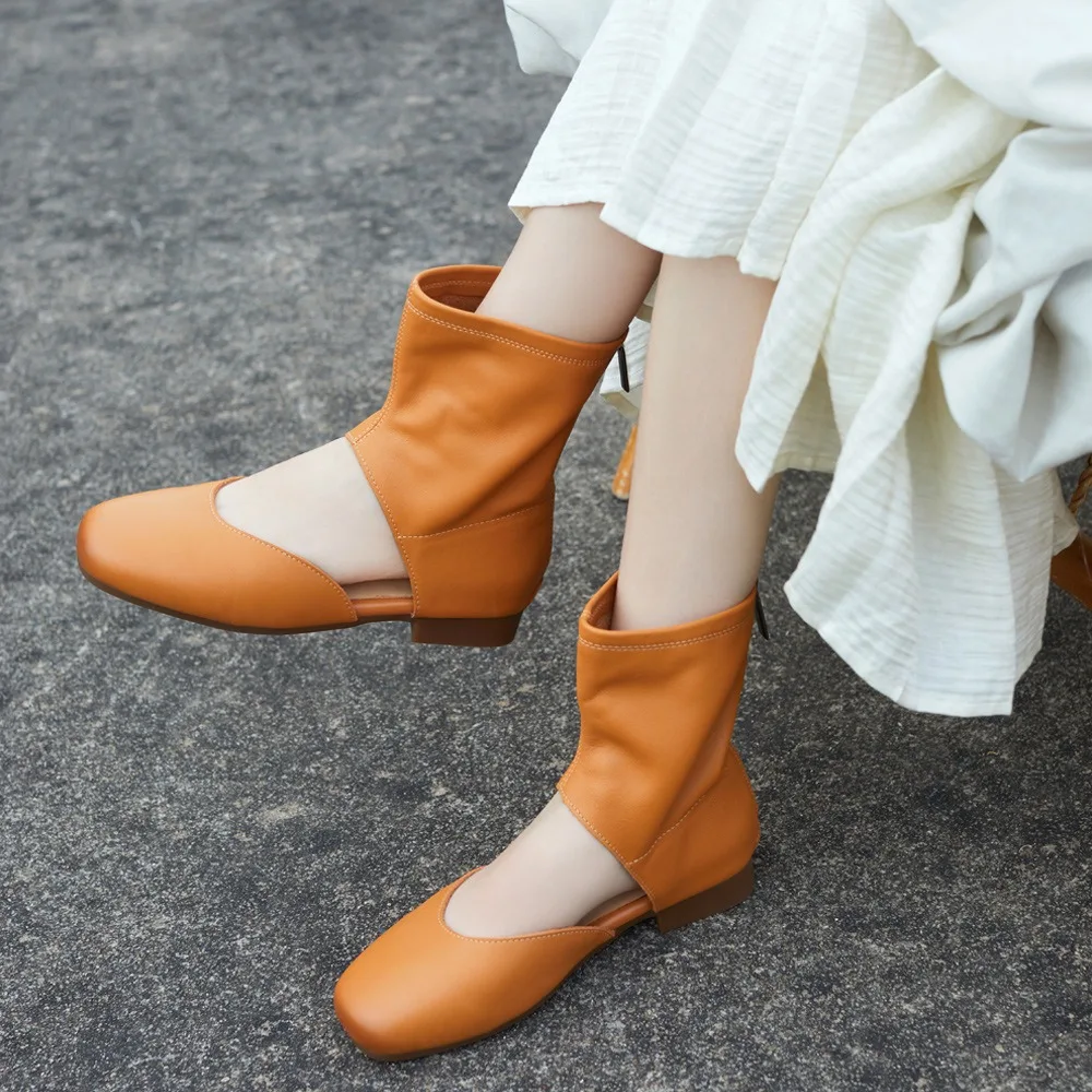 Birkuir Closed Toe Low Heel Sandals For Women High Top Sandals Boots Summer Back Zip Beach Slides Luxury Genuine Leather Sandals
Birkuir Closed Toe Low Heel Sandals For Women High Top Sandals Boots Summer Back Zip Beach Slides Luxury Genuine Leather Sandals