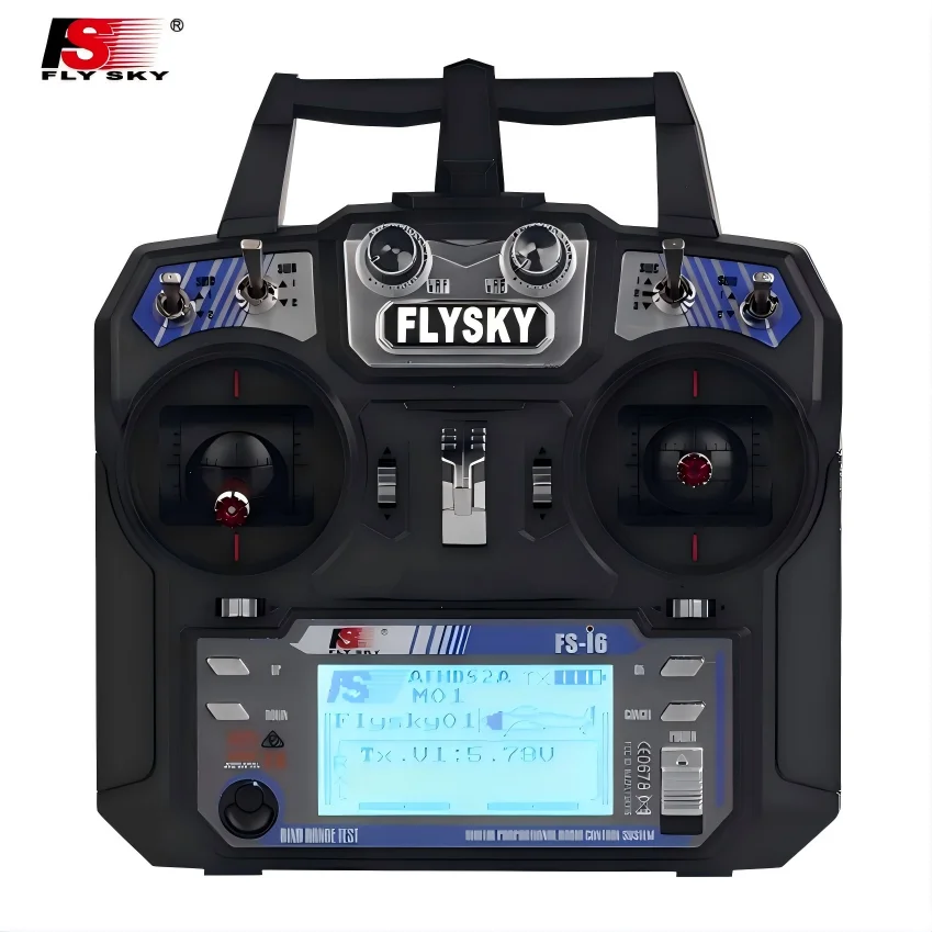 FLYSKY FS-i6 I6 Transmitter 2.4G 6CH Radio Remote Controller With iA6B Receiver for RC Drone Airplane
FLYSKY FS-i6 I6 Transmitter 2.4G 6CH Radio Remote Controller With iA6B Receiver for RC Drone Airplane
