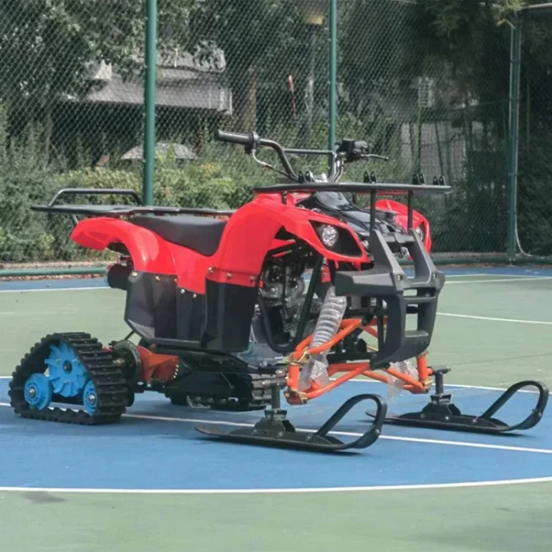 (Sea shipping) Automatic transmission 125cc horizontal bar four-stroke air-cooled kids electric snowmobile
(Sea shipping) Automatic transmission 125cc horizontal bar four-stroke air-cooled kids electric snowmobile