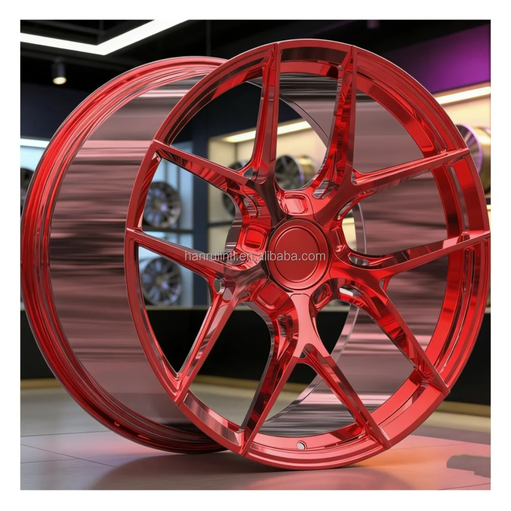 911 Wheels Forged Chrome Red 5X130 20 21inch Luxury Car Rim for Carrera
911 Wheels Forged Chrome Red 5X130 20 21inch Luxury Car Rim for Carrera