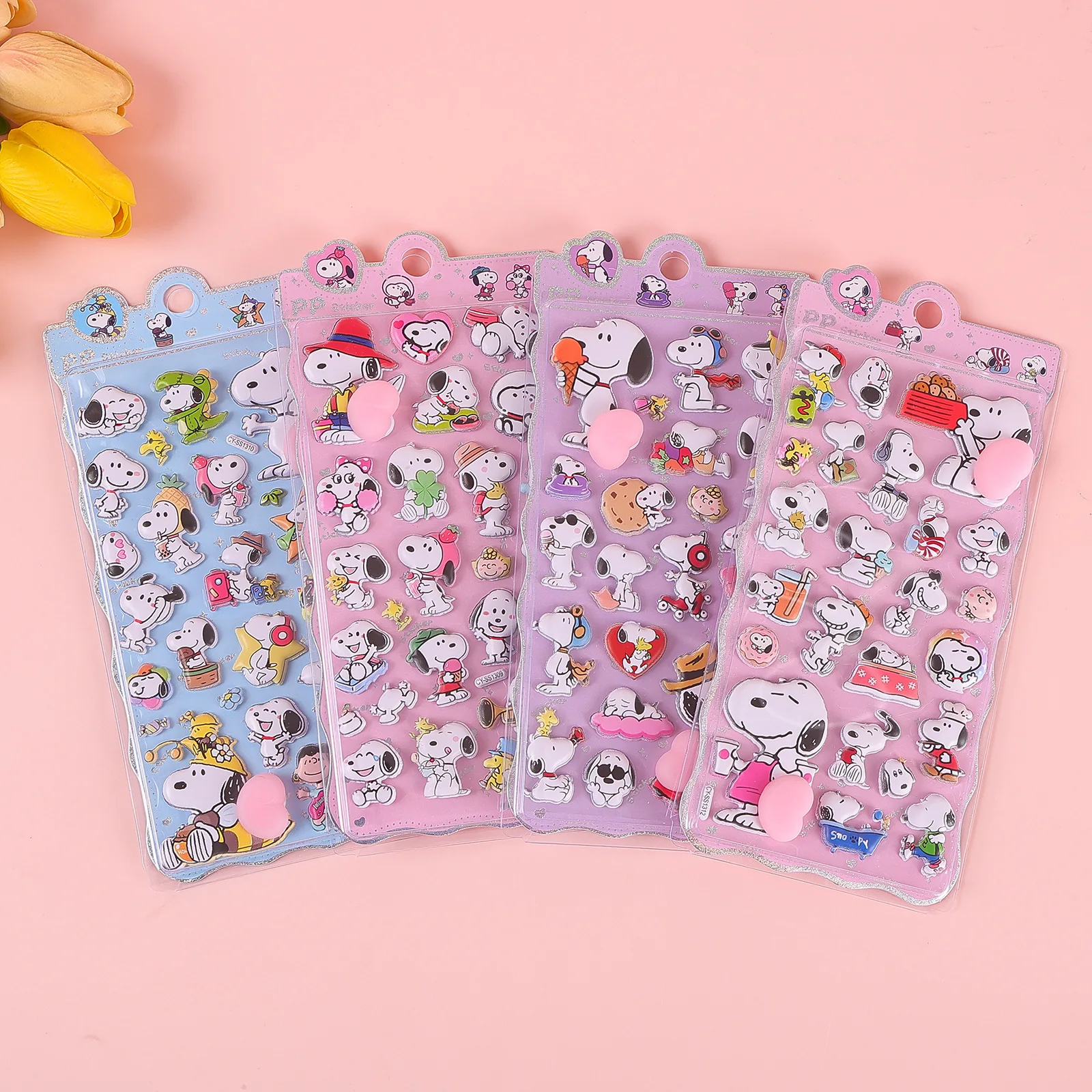 4pcs 3D Cute Snoopy Peach Stickers Cartoon Soft Pinch DIY Phone Case Laptop Stickers Gift
4pcs 3D Cute Snoopy Peach Stickers Cartoon Soft Pinch DIY Phone Case Laptop Stickers Gift