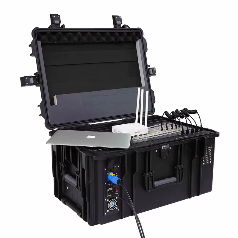 F2-20W 20 Bay WiFi Tablet Charging Cart, Charging Cabinet for School
F2-20W 20 Bay WiFi Tablet Charging Cart, Charging Cabinet for School