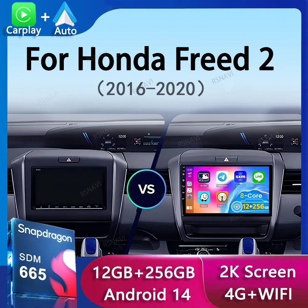 Android 14 Carplay Auto Car Radio For Honda Freed 2 2016 - 2020 Multimedia Video Player Navigation GPS Stereo No 2din 2 din dvd
Android 14 Carplay Auto Car Radio For Honda Freed 2 2016 - 2020 Multimedia Video Player Navigation GPS Stereo No 2din 2 din dvd