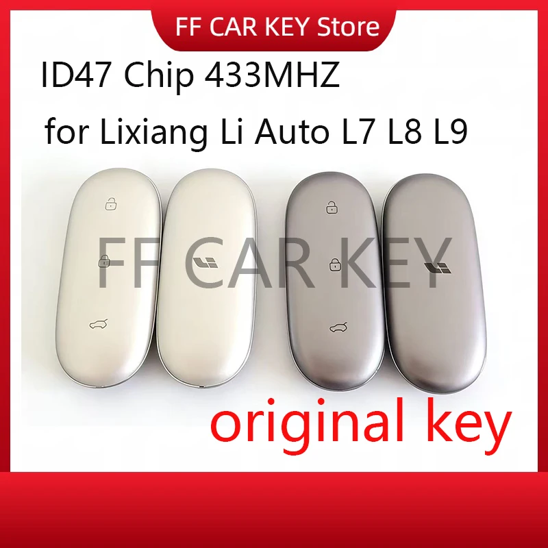 for Lixiang Li Auto L7 L8 L9 Original Car Smart Remote Key 3 Buttons ID47 Chip 433MHZ Original Car Keyless Remote Car Key
for Lixiang Li Auto L7 L8 L9 Original Car Smart Remote Key 3 Buttons ID47 Chip 433MHZ Original Car Keyless Remote Car Key
