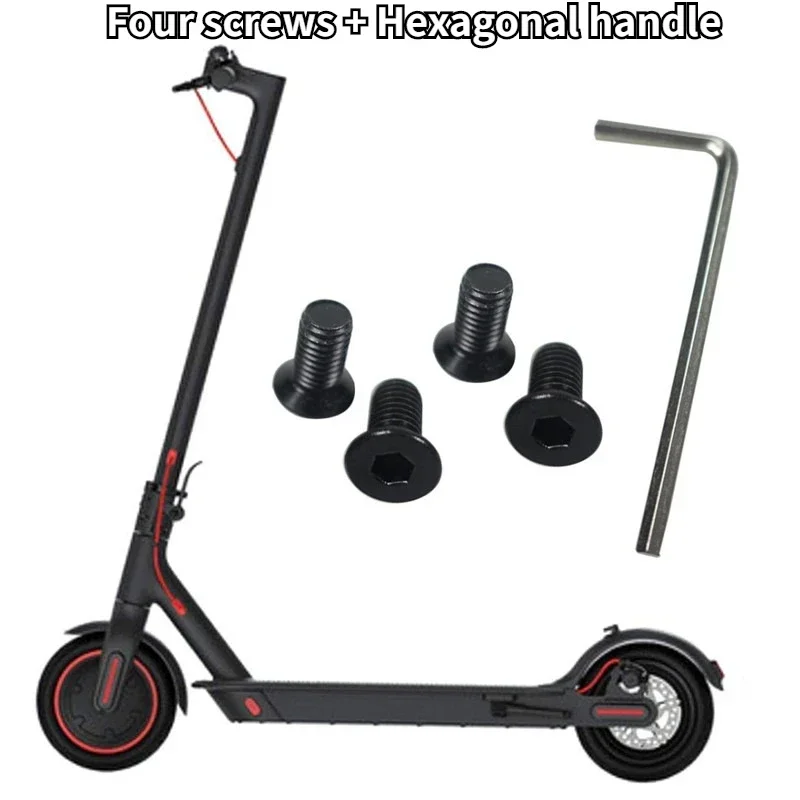 Scooter Handlebar Front Fork Tube Screws with Hexagon Handle for Xiaomi M365 Replacement Parts Kit Universal Accessories
Scooter Handlebar Front Fork Tube Screws with Hexagon Handle for Xiaomi M365 Replacement Parts Kit Universal Accessories