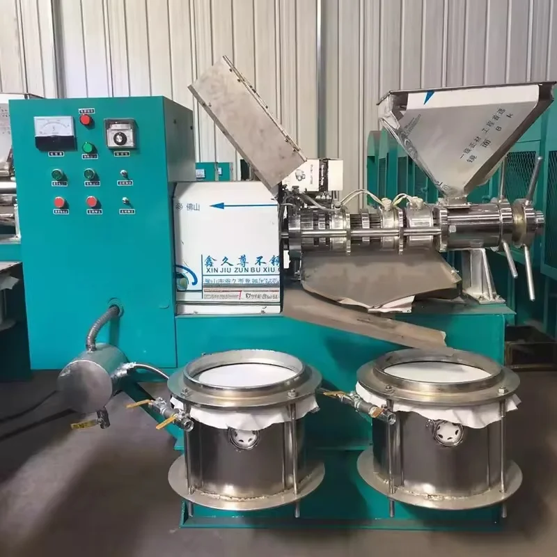 Commercial Automatic Oil Press Machine Cold Hot Press for Peanut Soybean All Seeds High Productivity
Commercial Automatic Oil Press Machine Cold Hot Press for Peanut Soybean All Seeds High Productivity