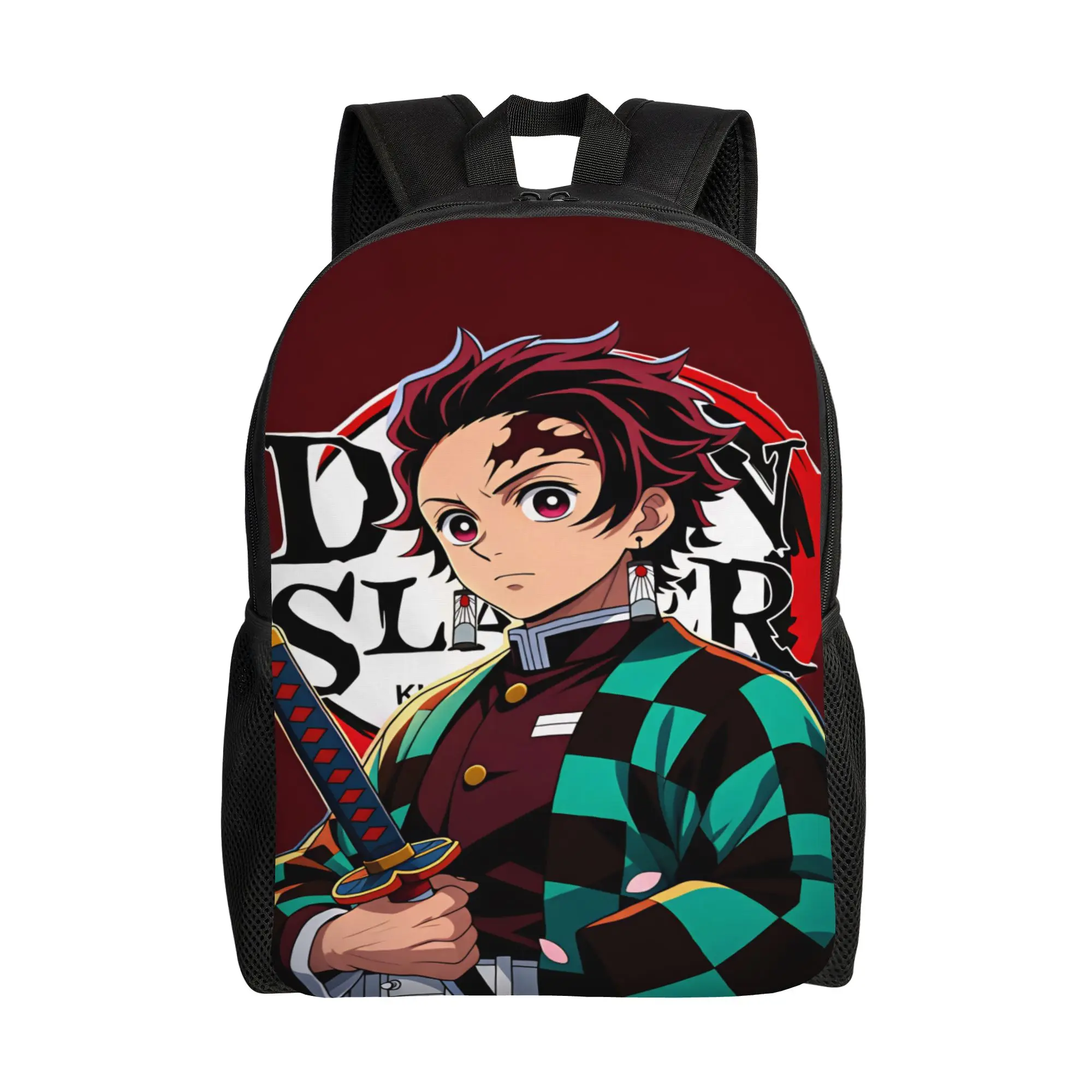 Kamado Tanjiro Backpack Demon Slayered Daily Backpacks Girl Design Breathable School Bags Novelty Rucksack
Kamado Tanjiro Backpack Demon Slayered Daily Backpacks Girl Design Breathable School Bags Novelty Rucksack