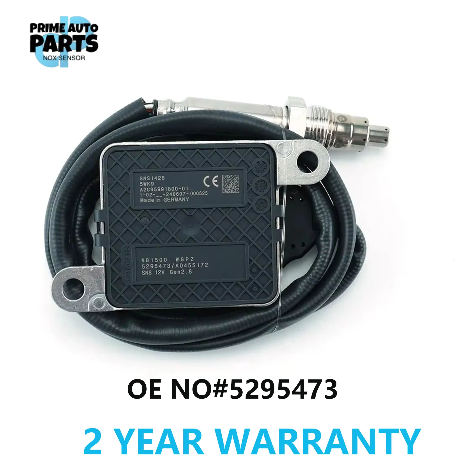 5295473 5295473RX NEW Nitrogen Oxide Sensor Nox Senso For Cummins 11.9L 15L ISX13-18
5295473 5295473RX NEW Nitrogen Oxide Sensor Nox Senso For Cummins 11.9L 15L ISX13-18