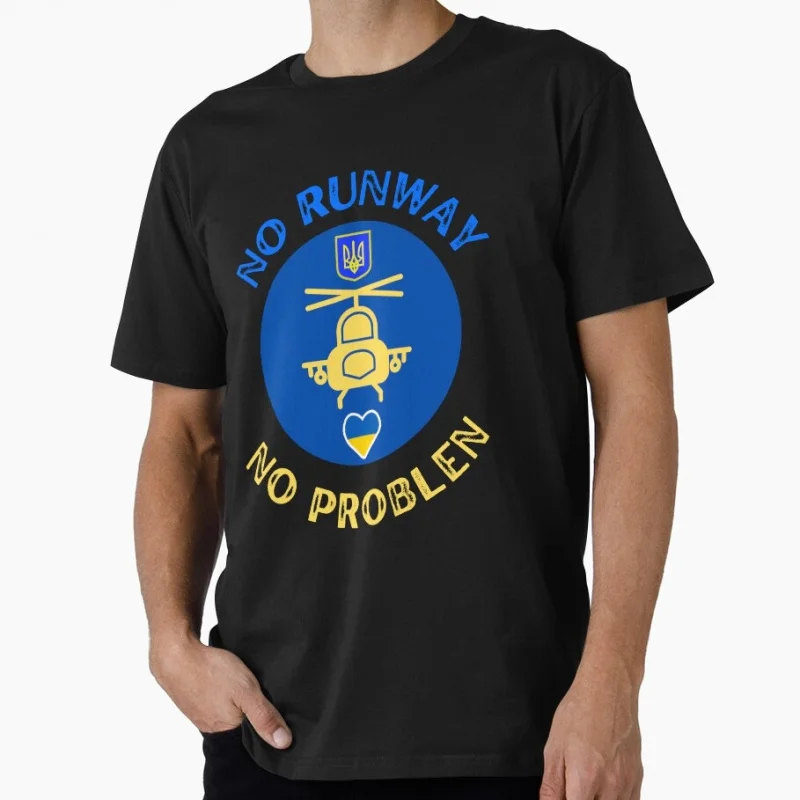 No Runway No Problem Ukraine Support Gift t shirt 100% cotton printed tops Short Sleeve Graphic Clothes US Size tee S-6XL
No Runway No Problem Ukraine Support Gift t shirt 100% cotton printed tops Short Sleeve Graphic Clothes US Size tee S-6XL