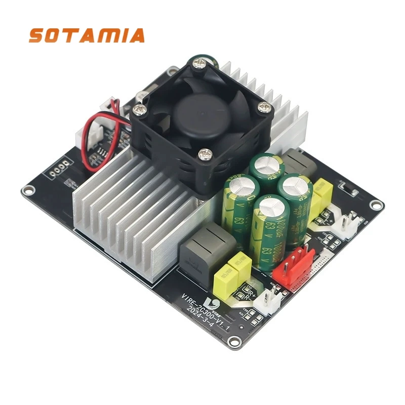 SOTAMIA TPA3255 Power Amplifier Audio Board 300Wx2 High-power Audio Amplifier HIFI Stereo Sound Amplificador Mini Home Amp
SOTAMIA TPA3255 Power Amplifier Audio Board 300Wx2 High-power Audio Amplifier HIFI Stereo Sound Amplificador Mini Home Amp