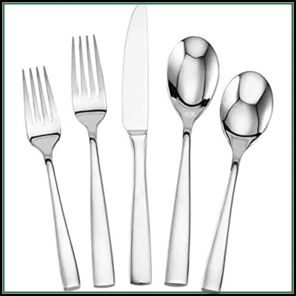 20 Piece Stainless Steel Flatware Set for 4, Modern Silverware Set with Forks, Knives, Spoons
20 Piece Stainless Steel Flatware Set for 4, Modern Silverware Set with Forks, Knives, Spoons