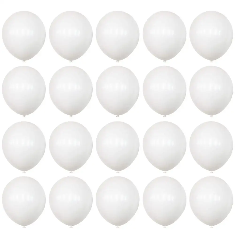 100 Pcs Round White Balloon Classic Balloons for Arch Halloween Boy Birthday Women Latex Emulsion Bulk Lightweight
100 Pcs Round White Balloon Classic Balloons for Arch Halloween Boy Birthday Women Latex Emulsion Bulk Lightweight