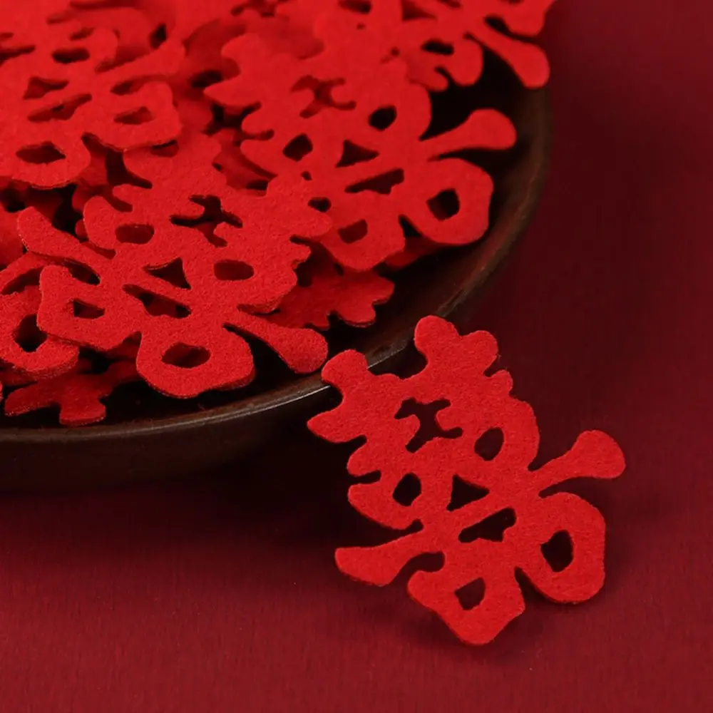 Non-woven Red Banquet Wedding Hand-thrown DIY Confetti Marriage Room Decoration Party Supplies Happy Characters Love Stickers
Non-woven Red Banquet Wedding Hand-thrown DIY Confetti Marriage Room Decoration Party Supplies Happy Characters Love Stickers